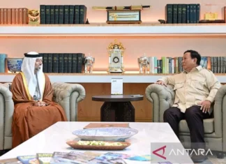 Prabowo Terima Menteri UEA Tindak Lanjuti Kerja Sama Energi-Perumahan