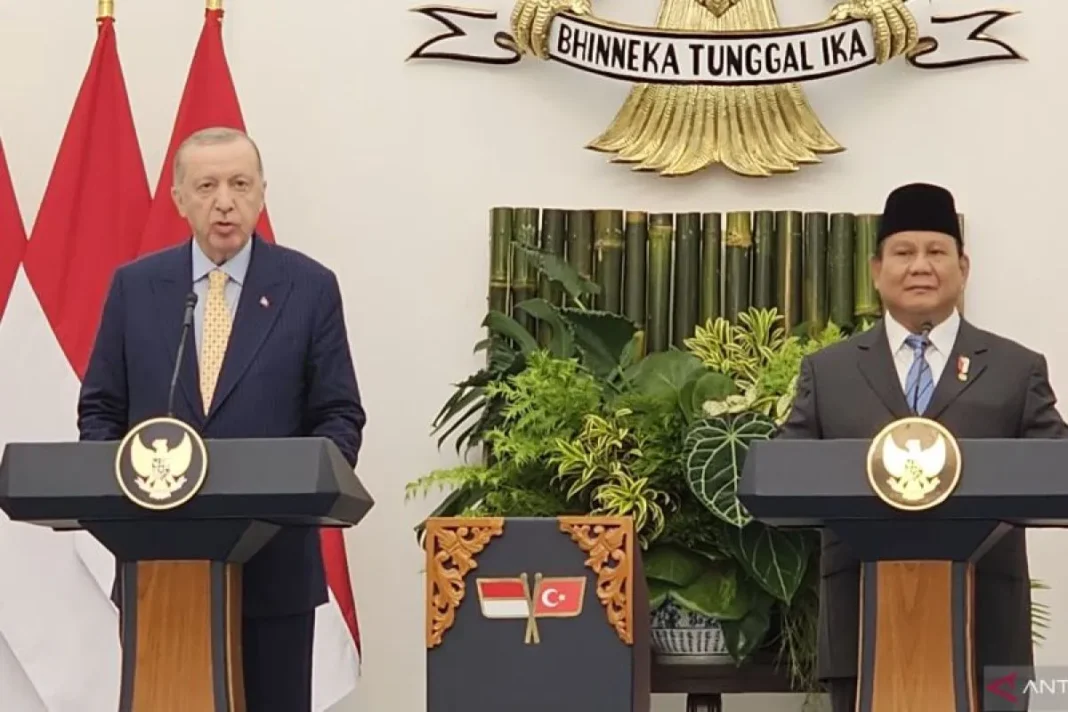 ANTARA-Anadolu Turki perbarui kerja sama disaksikan Prabowo-Erdogan
