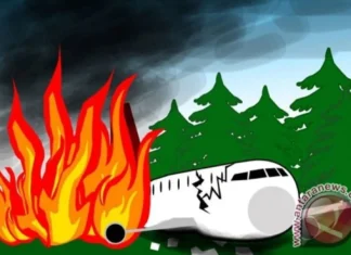 Pesawat Delta Airlines Terguling saat Mendarat di Toronto, Kanada