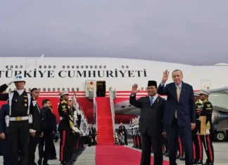 Prabowo Antarkan Presiden Erdogan Selesaikan Kunjungan di Indonesia