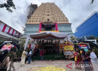 Presiden Prabowo Kirim Salam ke Umat Hindu dalam Peresmian Kuil Murugan Jakarta