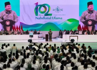 Prabowo Sebut Aura Sejuk Nahdliyin Tambah Keberaniannya di Harlah NU