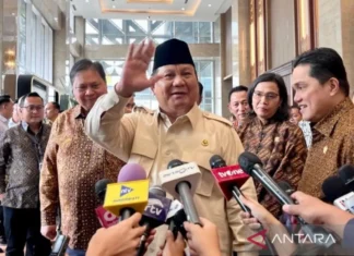 Prabowo Sebut Bakal Bersih-bersih saat Ditanya soal Kasus Pertamina