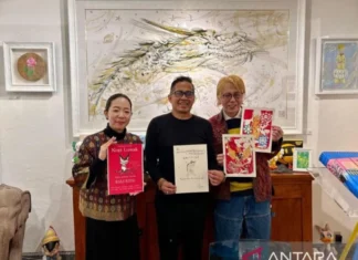 Seniman Jepang Lukis Kucing Prabowo untuk Tampil di World Expo Osaka