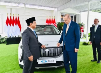 Simbol Persahabatan, Erdogan Hadiahi Prabowo Mobil Listrik TOGG