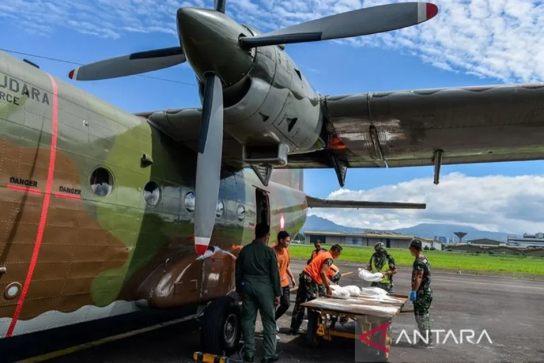 2,4 ton garam disemai pada hari pertama modifikasi cuaca di Jakarta