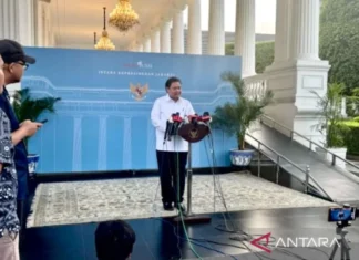 Airlangga Lapor Presiden Perundingan EU CEPA, EAEU FTA, CPTPP