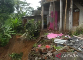 BPBD: Tiga Rumah Rusak Akibat Longsor di Temanggung