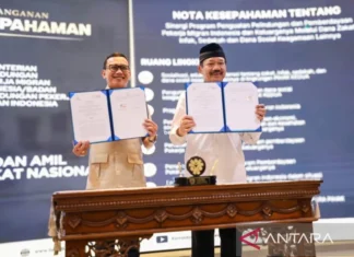 Baznas-BP2MI Teken MoU Lindungi Pekerja Migran Melalui Dana ZIS