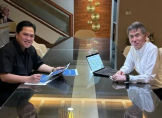 Erick Thohir Bertemu Komite Wasit Jepang Bahas Pengembangan Perwasitan