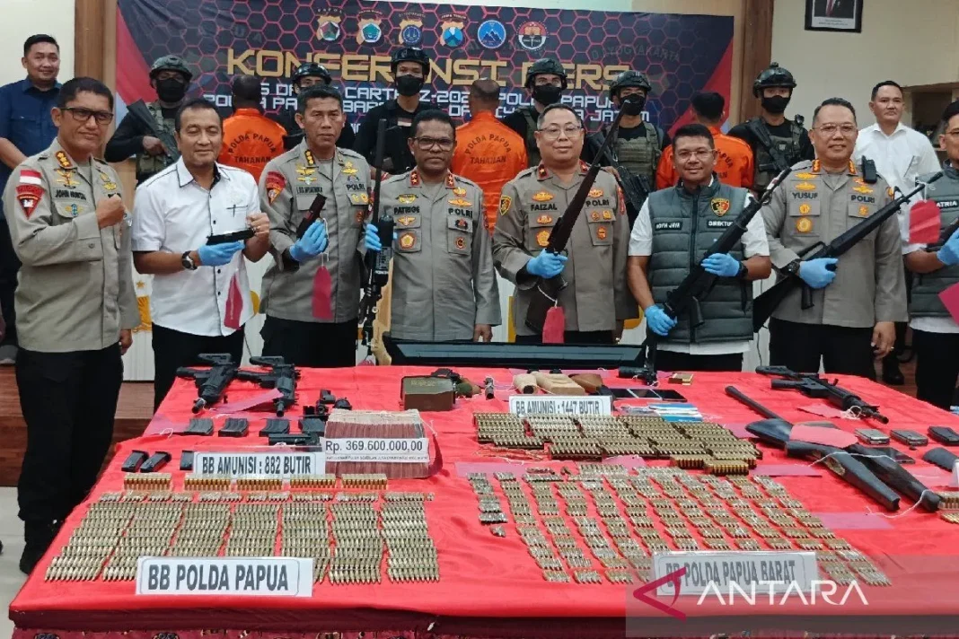 Kapolda sebut Eko miliki bunker berisi senpi dan amunisi di Manokwari