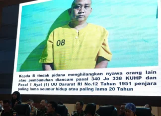 Kopda B Akui Tembak Tiga Polisi di Way Kanan