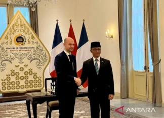 Menlu RI-Prancis Pastikan Kunjungan Presiden Macron pada Mei 2025