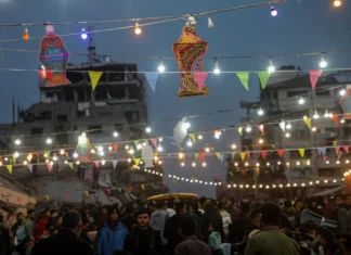 Menengok Suasana Buka Puasa Bersama di Gaza yang Dilanda Perang