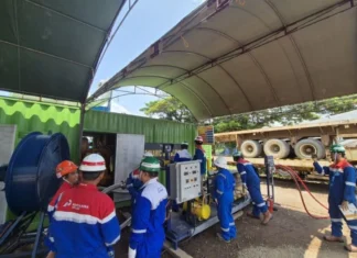 PGN Gagas dan Pertamina Drilling Menerapkan Teknologi Dual Fuel