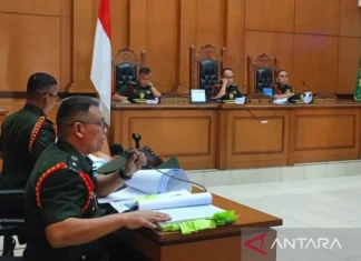 Pengadilan Militer Putar Bukti Video di Sidang Bos Rental Hari ini