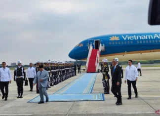 Prabowo Lepas Kepulangan Sekjen PKV usai Kunjungannya di Indonesia