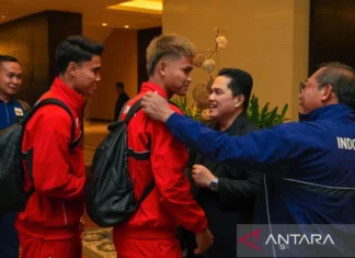 Rombongan Pemain Timnas Indonesia Tiba di Sydney