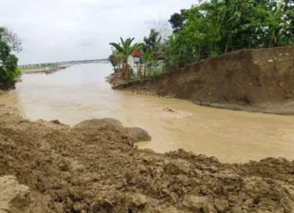Tanggul Sungai Tuntang di Grobogan Jebol Lagi, Warga Kembali Ngungsi