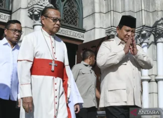 Kenangan Presiden Prabowo terhadap Sosok Mgr. Turang, selalu Bekerja untuk Rakyat Kecil