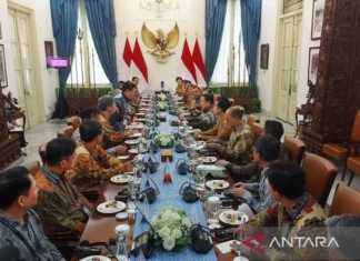 Prabowo Bertemu Delegasi Pengusaha Korea Selatan di Istana Merdeka