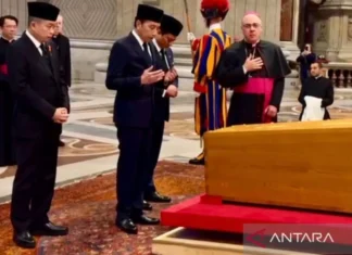 Utusan Khusus Sampaikan Pesan Presiden saat Pemakaman Paus Fransikus