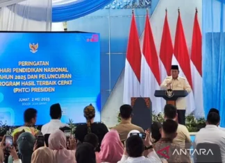 Hardiknas 2025, Presiden: Terima Kasih para Guru seluruh Indonesia