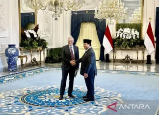 Presiden Sambut Kedatangan Bill Gates di Istana Merdeka