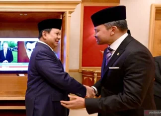 Putra Mahkota Brunei Antar Presiden Prabowo ke Istana Nurul Iman
