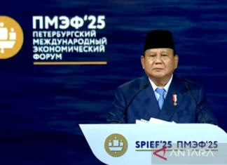 Dari Panggung St. Petersburg, Prabowo Tegaskan RI Tetap Nonblok