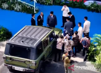 Prabowo Luncurkan Kendaraan Taktis Pindad MV3 Elektrik Bernama “Pandu”