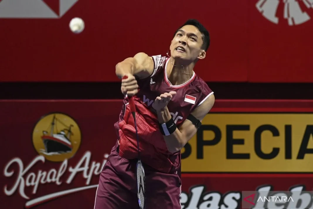 Jonatan Christie awali China Open 2025 dengan kemenangan meyakinkan