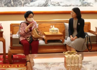 Megawati Tiba di Beijing untuk Hadiri Forum Internasional