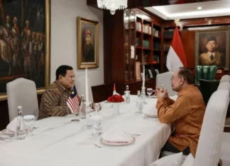 PM Anwar Ibrahim Disambut Jamuan Makan Malam di Kediaman Prabowo