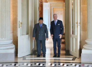Presiden Prabowo Lakukan Pertemuan Empat Mata dengan Raja Belgia