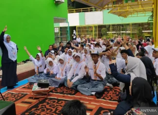 Puluhan Murid SLBN 5 Jakarta Antusias Ikuti MPLS Ramah