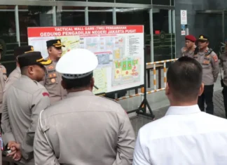 Sidang Hasto, Polisi Kerahkan 1.082 Personel Amankan Unjuk Rasa