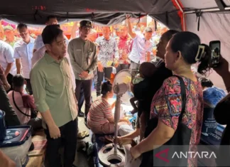 Tinjau Korban Kebakaran Tambora-Jakarta, Gibran Fokus pada Pemulihan Warga