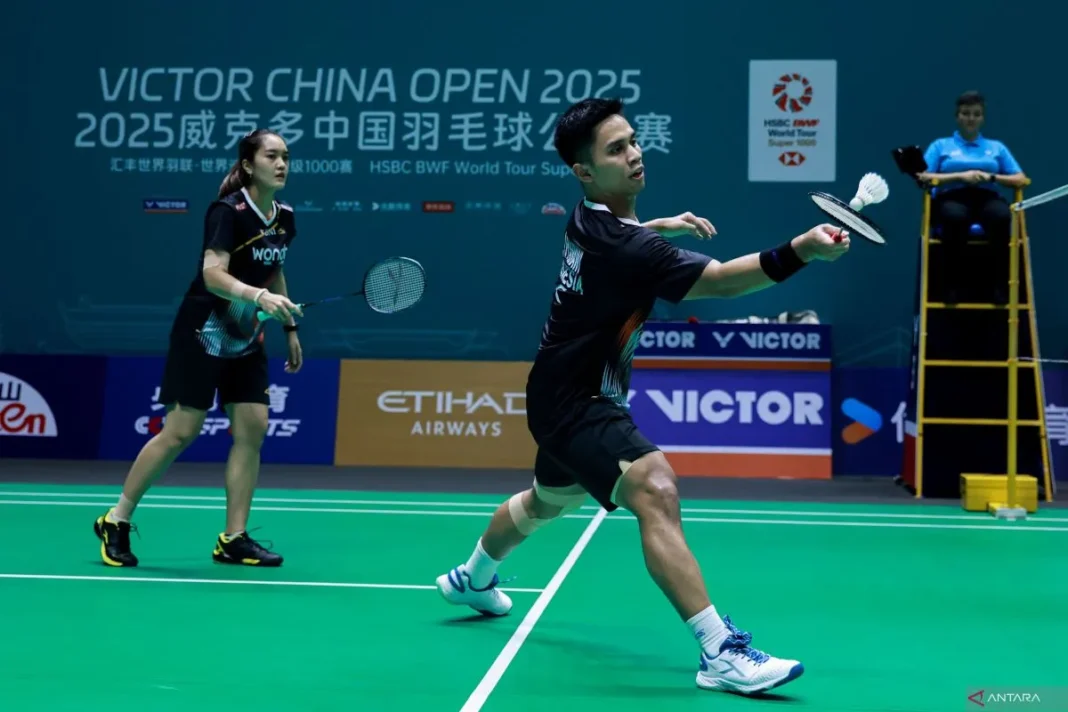 AmriNita ke semifinal setelah RehanGloria mundur di Macau Open 2025
