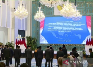 Presiden Prabowo Lantik Irjen Pol Suyudi Ario Seto jadi Kepala BNN Baru