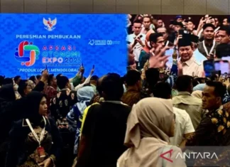 Presiden Prabowo Buka Pameran Apkasi Otonomi Expo 2025 di ICE BSD