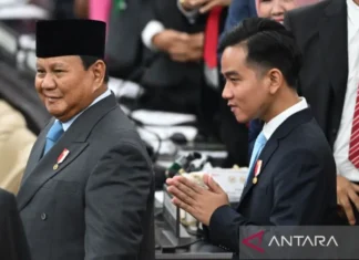 Presiden dan Wapres Kompak Kenakan Dasi Warna Biru