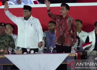 Presiden Prabowo Lepas Peserta Pawai Karnaval Kemerdekaan di Monas