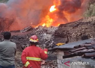 Sumur Minyak Ilegal Blora Kebakaran Lagi, Balita Ikut jadi Korban