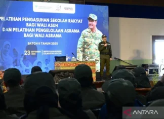 Mensos Bekali 655 Wali Asuh dan Asrama Sekolah Rakyat di Enam Provinsi