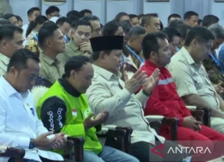 Prabowo Hadiri Akad Massal 26 Ribu Rumah Subsidi di Cileungsi