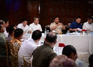 Presiden Prabowo Gelar Rapat di Kertanegara, Bahas Ketahanan Pangan hingga Perbaikan MBG