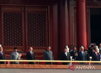 Presiden Prabowo Subianto Hadiri Parade Militer di Beijing