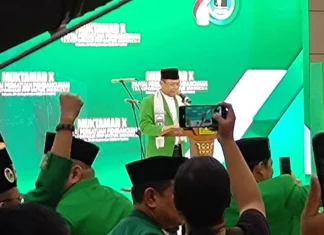 Riuh Yel-yel Warnai Pidato Mardiono di Muktamar PPP