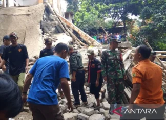 Tiga Warga Tewas saat Bangunan Majelis Ambruk di Bogor